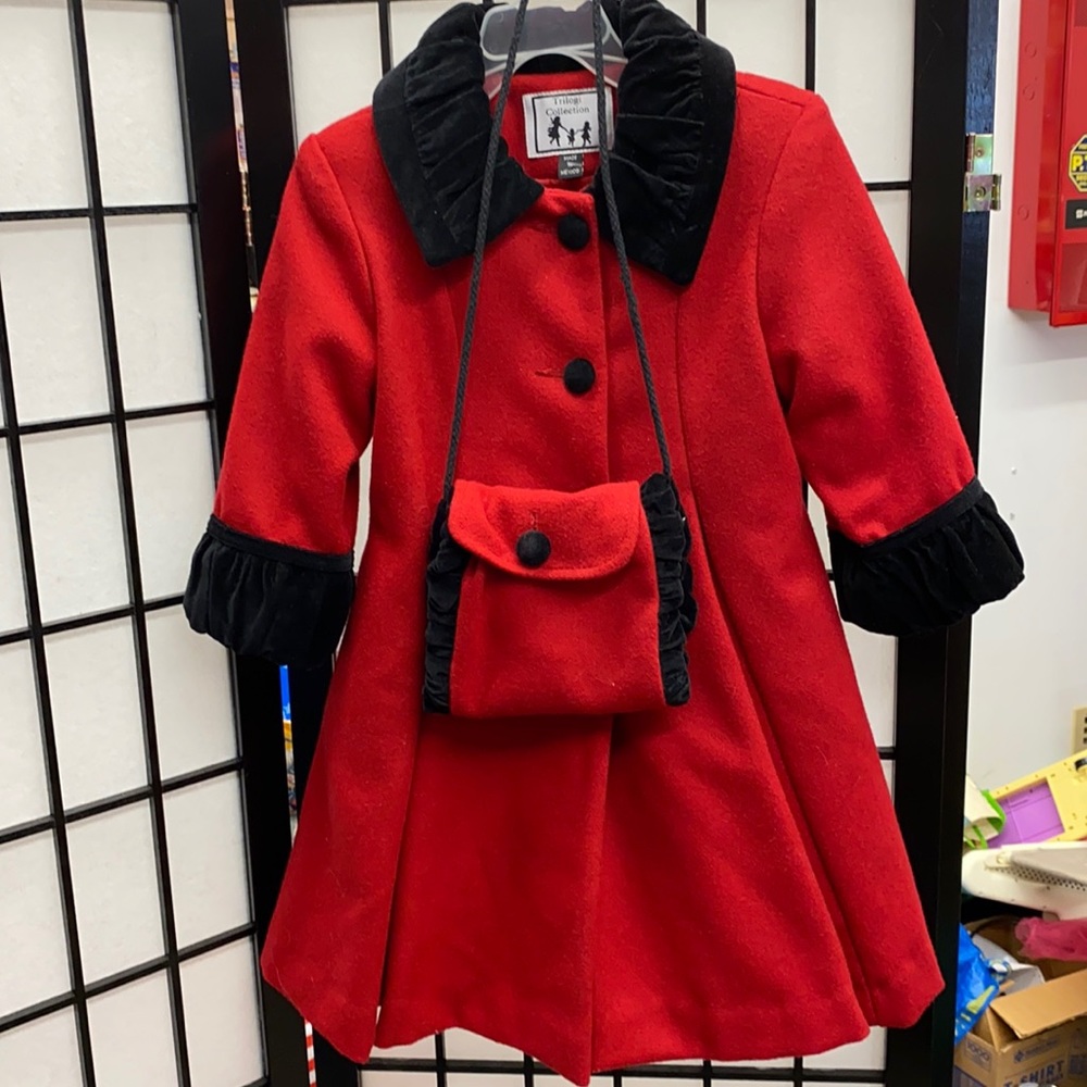Girls dress coat